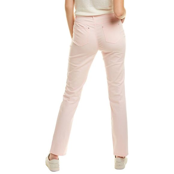 Lafayette 148 New York Womens  Thompson Jean, Red - Picture 2 of 3